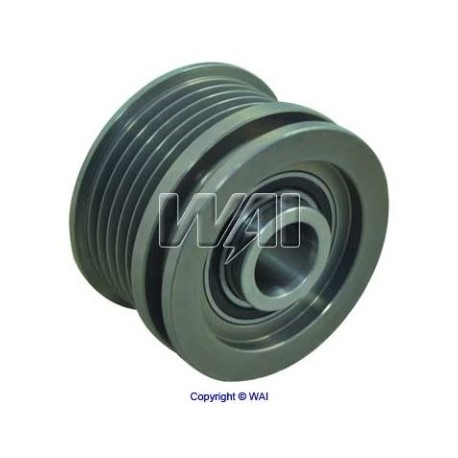 POLEA ALTERNADOR CLUTCH BOSCH 5 RANURAS SE...