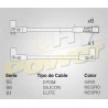 CABLE BUJIA CHEVROLET "V6" , MAQUINA 173 "...
