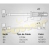 CABLE BUJIA CHEVROLET CAVALIER EN "V" 175,...