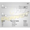CABLE BUJIA CHEVROLET CAMION MOT. 366 MOD....