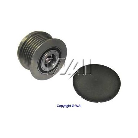 POLEA ALTERNADOR CLUTCH BOSCH 6 RANURAS SE...