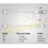 CABLE BUJIA NISSAN 2000 CONVECIONAL, 5...