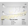 CABLE BUJIA NISSAN TSURU I Y II 84-92...