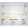 CABLE BUJIA NISSAN DATSUN 120Y, DATSUN 210...