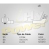 CABLE BUJIA FORD TAURUS 96-02 3,0 SOHC 12V...