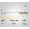 CABLE BUJIA PEUGEOT 405 CAT - BOXER - 605...