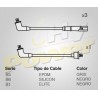 CABLE BUJIA SUZUKI MARUTI, 3 CILINDROS...