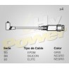 CABLE BUJIA VW POLO, SEAT IBIZA MOD 2000,...