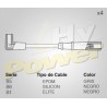 CABLE BUJIA CHEVROLET 4 CIL MOTOR 121,...