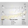 CABLE BUJIA HONDA ACCORD 1.6 76-78 1.6 CAN