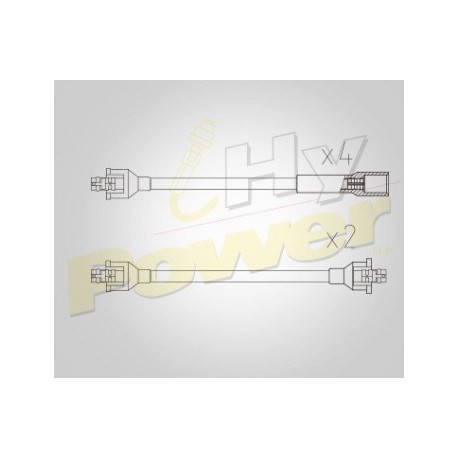 CABLE BUJIA AMERICANO MITSUBISHI CON 2...