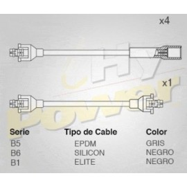 CABLE BUJIA FORD COURIER 1.6 L110, 121...