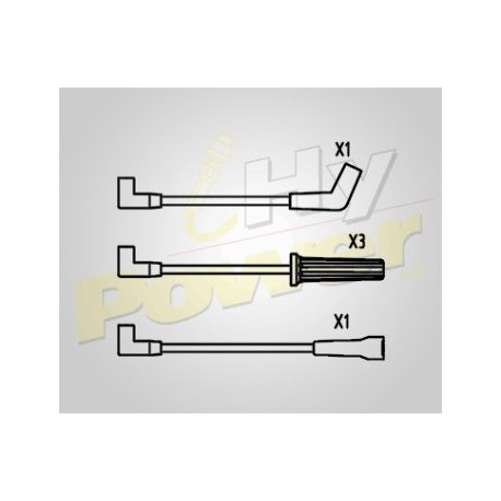 CABLE BUJIA DAEWOO POINTER 1