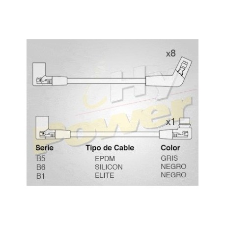 CABLE BUJIA FORD MUSTANG V8 5.0 94-95 E.E.