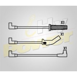 CABLE BUJIA FORD MERCURY: TOPAZ GHIA 84-94...