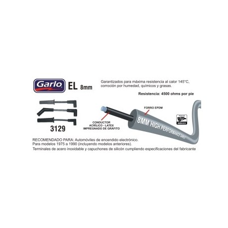 CABLE BUJIA GARLO GM TRUCK S HD