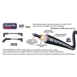 CABLE BUJIA GARLO CHEV TRUCK PONTIAC 86-88