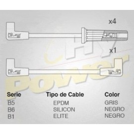 CABLE BUJIA FORD MUSTANG TURBO Y...