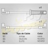 CABLE BUJIA FORD TOPAZ F.I. 1989 1/2 1994