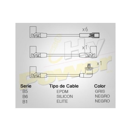 CABLE BUJIA FORD BRONCO 80-88 4.9L