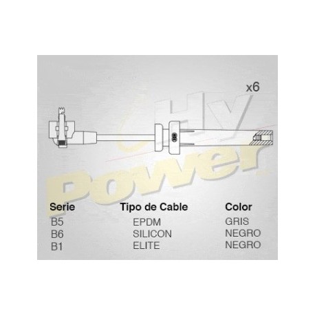 CABLE BUJIA FORD TAURUS 3.0 V6 DOHC 24V 96-05