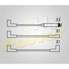 CABLE BUJIA CHEVROLET OPEL VECTRA 1.6L -...