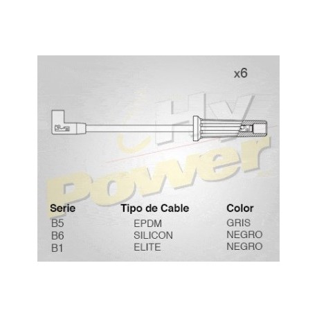 CABLE BUJIA CHEVROLET CAVALIER 90-94 E.E.