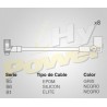 CABLE BUJIA CHEVROLET ELECTRONICO MICROBUS...
