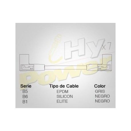 CABLE BUJIA PICK UP TBI 92-95 EL-167