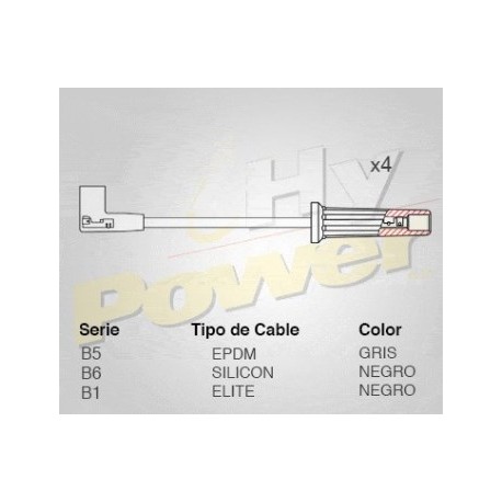 CABLE BUJIA CHEVROLET CAVALIER 2.2 L 95-AD