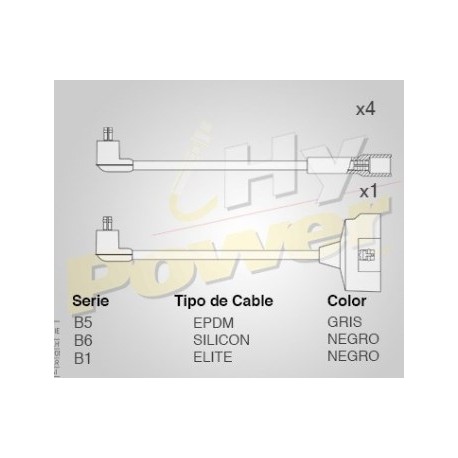 CABLE BUJIA CHEVROLET LUV CAMIONETA 76-82