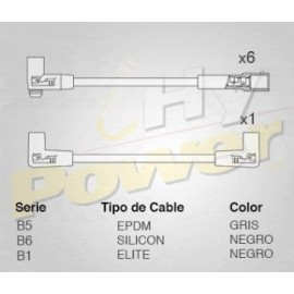 CABLE BUJIA CHEVROLET "V6" , MAQUINA 173 "...