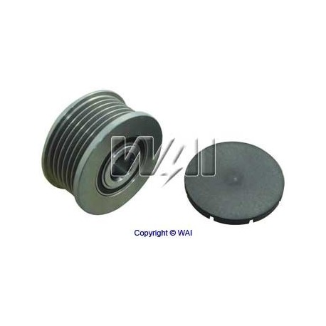 POLEA ALTERNADOR CLUTCH BOSCH 6 RANURAS SE...