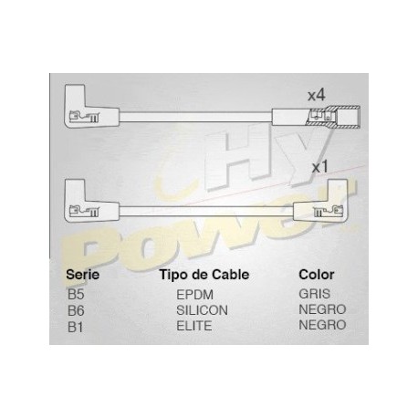 CABLE BUJIA CHEVROLET PICK UP S-10 MOD...