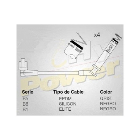 CABLE BUJIA CHEVROLET LUV 2.2 98-04 MOTOR...