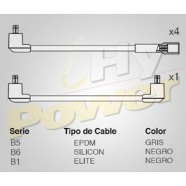 CABLE BUJIA MAZDA PICK UP 2.0-2.2L