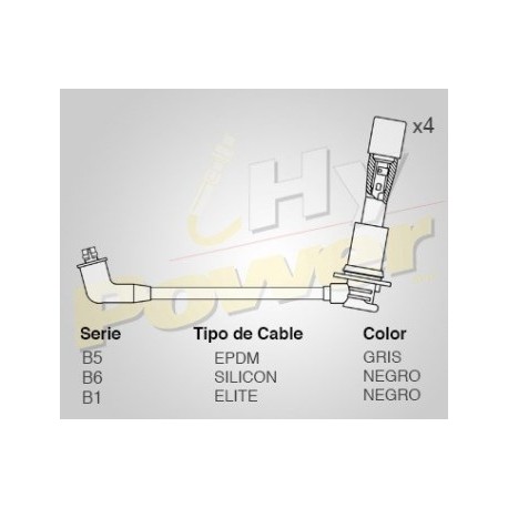 CABLE BUJIA MAZDA 323, LASER, MX-3 1.6 95,...