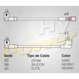 CABLE BUJIA TOYOTA 4RUNNER 2,4L 84-92,...