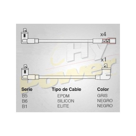 CABLE BUJIA TOYOTA 4RUNNER 2,4L 84-92,...