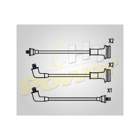 CABLE BUJIA TOYOTA COROLLA 4-AFE, No....