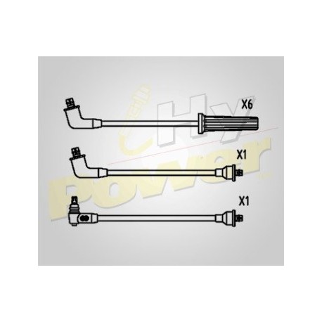 CABLE BUJIA TOYOTA V6 MOD. 90-97