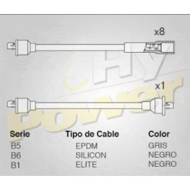 CABLE BUJIA UNIVERSAL 8 CILINDROS 8JG-130