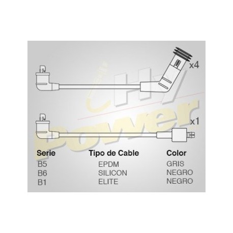 CABLE BUJIA KIA MORNING (5 CABLES)