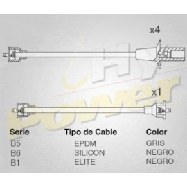 CABLE BUJIA VW SEDAN 90-94, MOTOR 1600,...