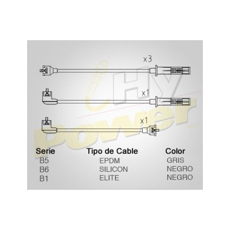 CABLE BUJIA VW CORSAR,CORSAR VARIANT Y...