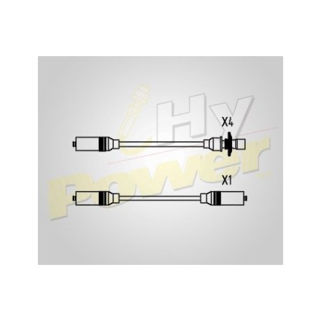 CABLE BUJIA VW SEDAN 1600i FUEL INJECTION...