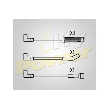 CABLE BUJIA DAEWOO CIELO RACER 96-97 1.5L