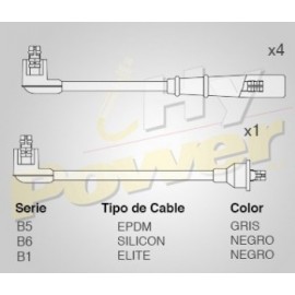 CABLE BUJIA MAZDA 2.6L MPV MOD. 93-89