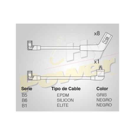 CABLE BUJIA FORD BRONCO V8 MOTORES 370,...