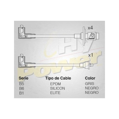 CABLE BUJIA VW SEDAN HASTA 1998